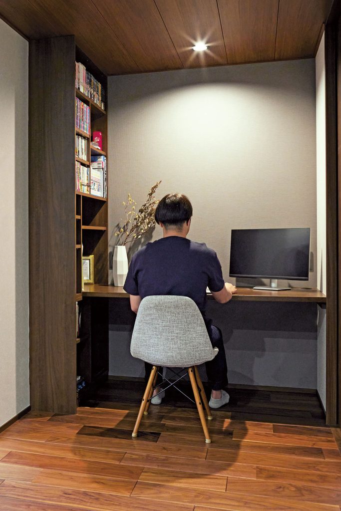 góc làm việc trong nhà Nhật