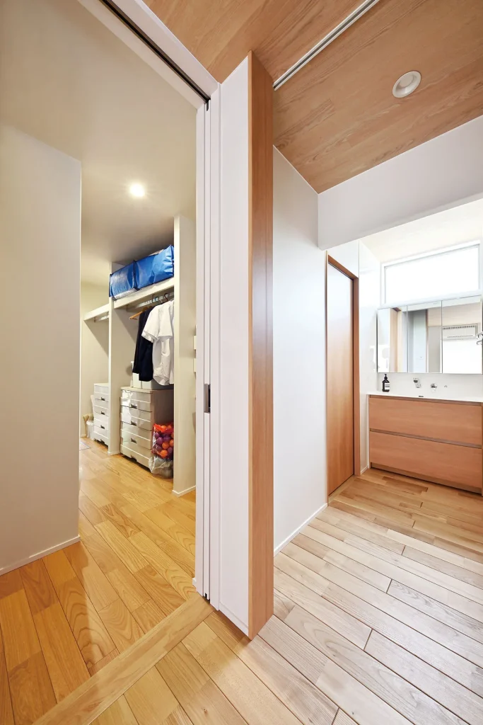 Phòng giặt phơi kiểu Nhật