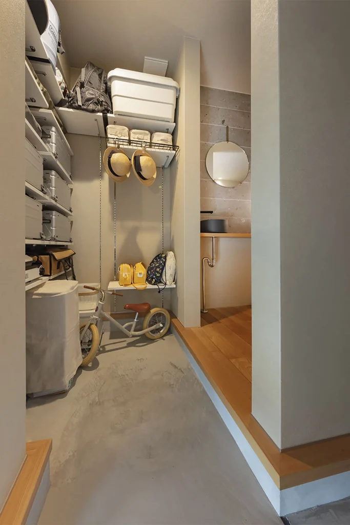 mẫu thiết kế phòng giặt phơi