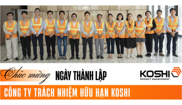 Chúc mừng ngày thành lập Cty Koshi