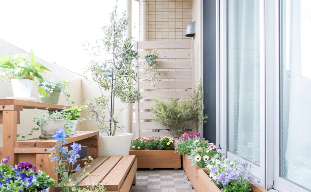 ban công kiểu Nhật