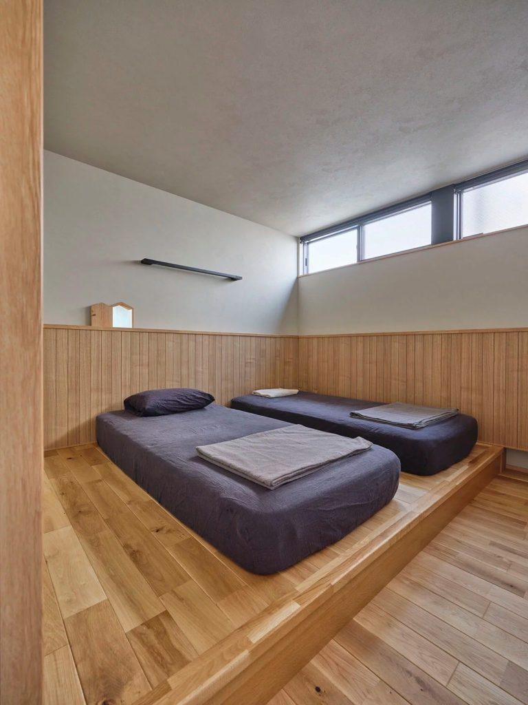 hình thái phòng ngủ Nhật Bản