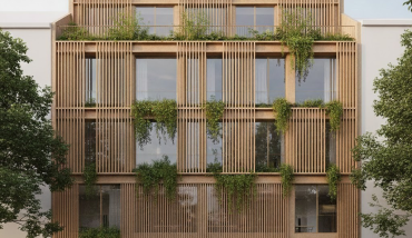 Vật liệu xanh trong không gian Nhật