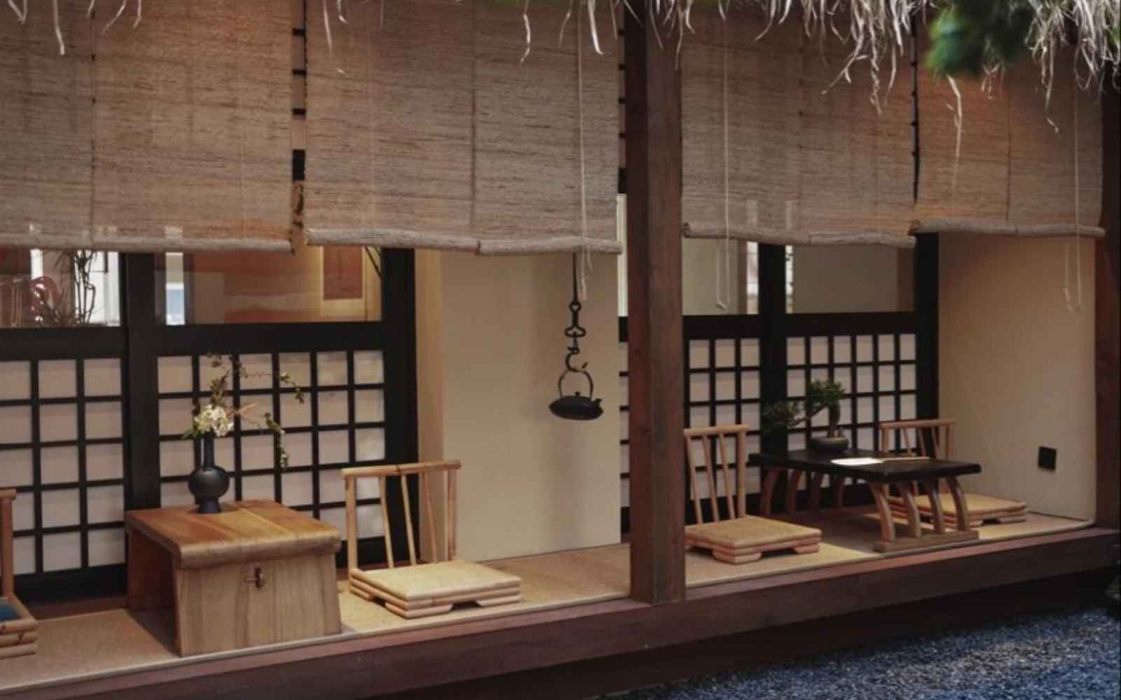 kiến trúc nhà hàng Nhật Bản phong cách Kyoto