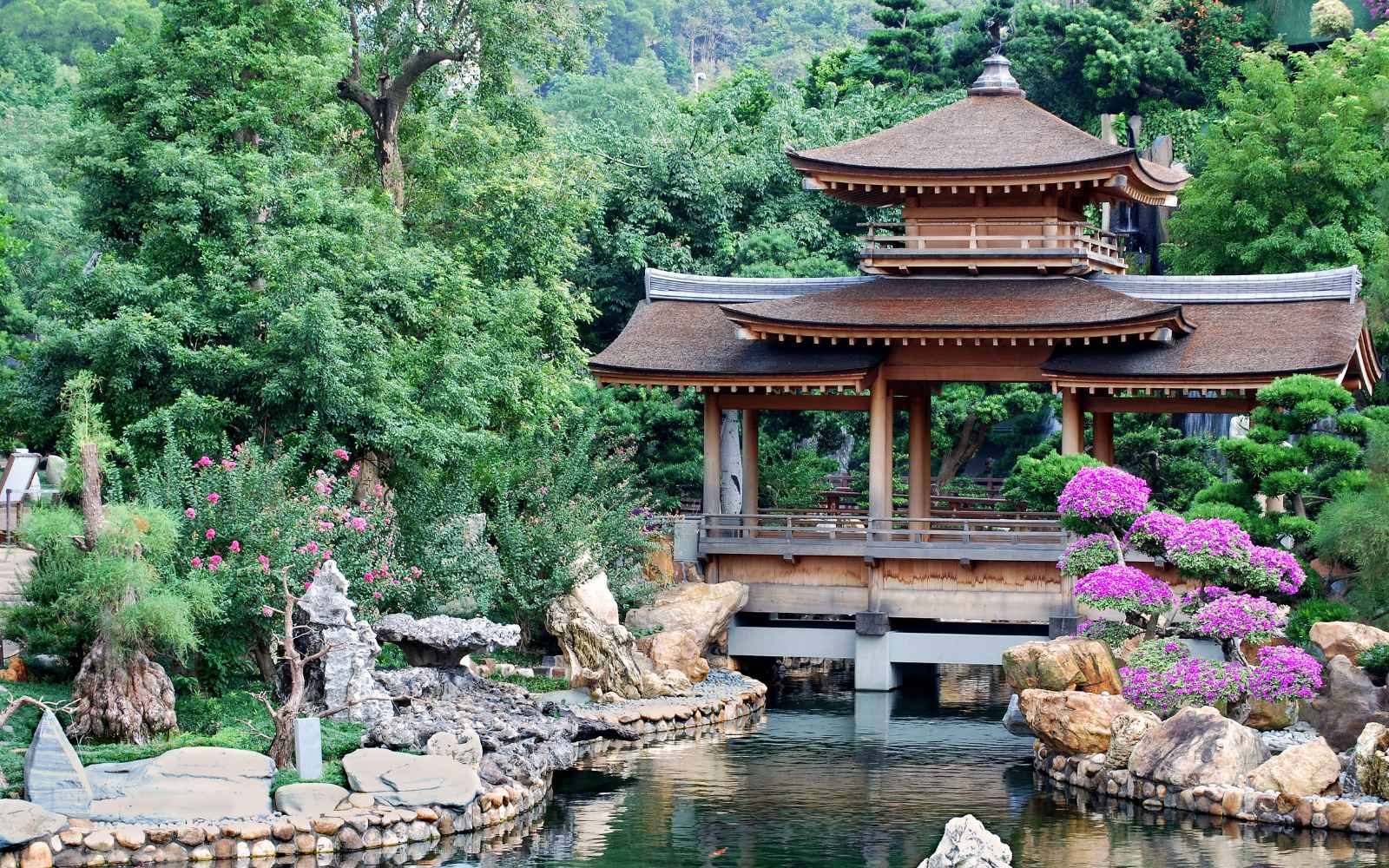 kiến trúc nội thất nhà hàng Nhật Bản phong cách Kyoto