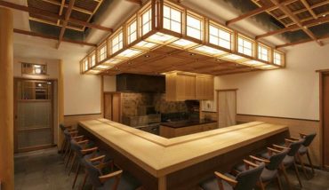 Quầy counter nhà hàng Nhật