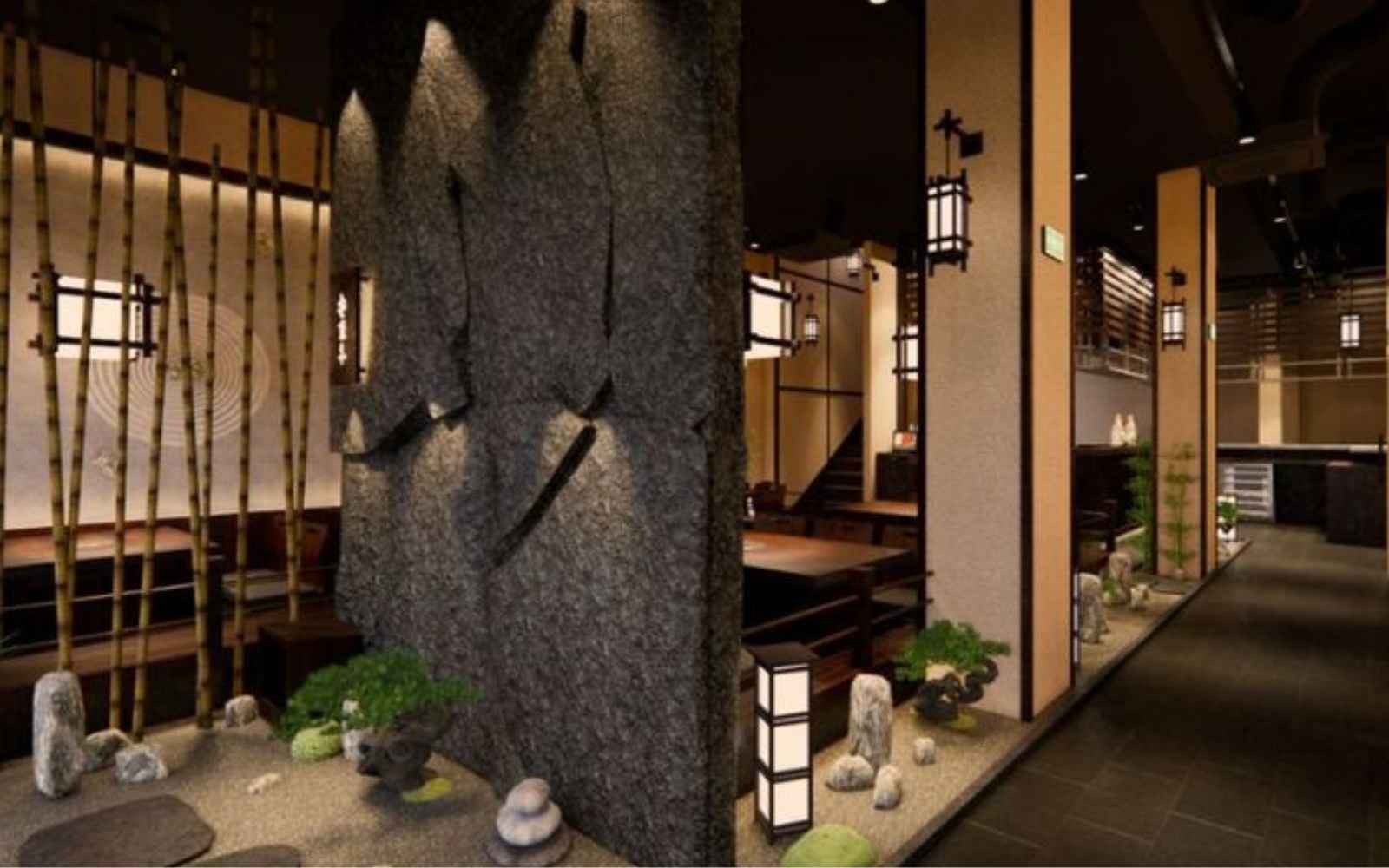 thiết kế tiểu cảnh phong cách Nhật