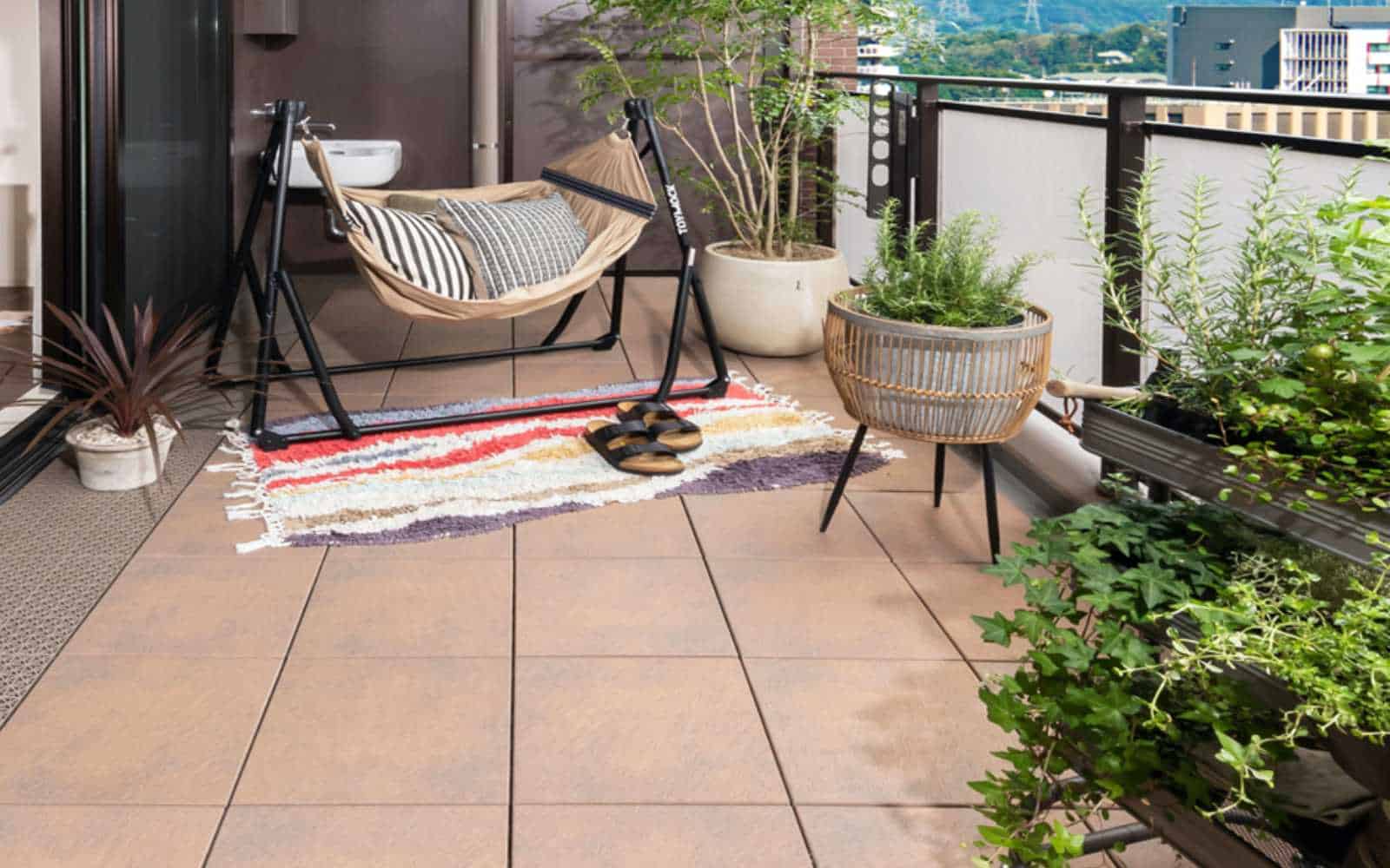 giữ khoảng trống hợp lý cho ban công