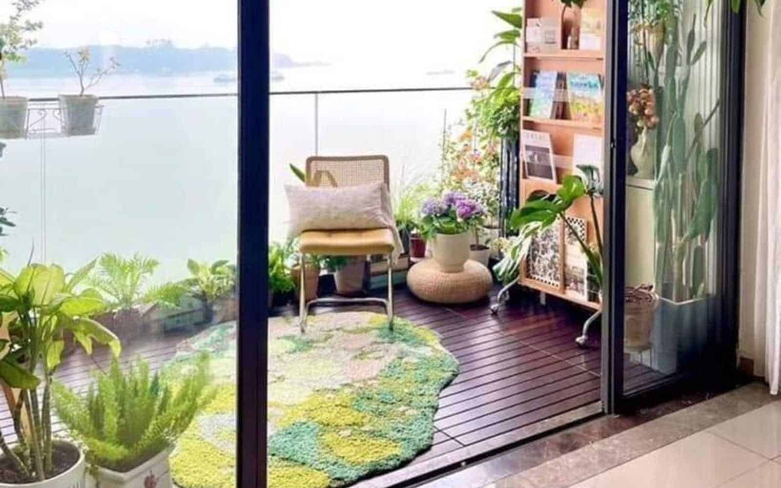 Lựa chọn vật liệu nội thất phù hợp cho ban công