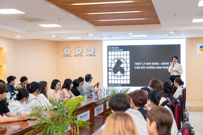 Ánh sáng và bóng như một “chất liệu” của không gian Nhật Bản