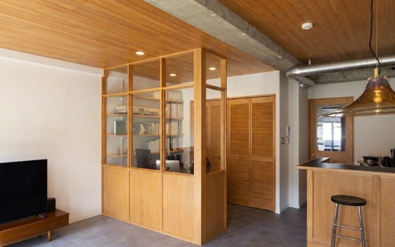 Buồng làm việc mini (work booth) trong căn hộ nhỏ